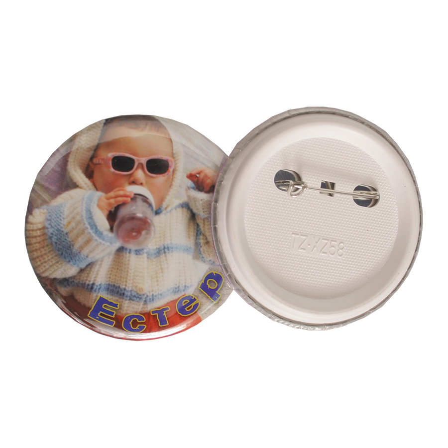 Значка със снимка 3.2 см