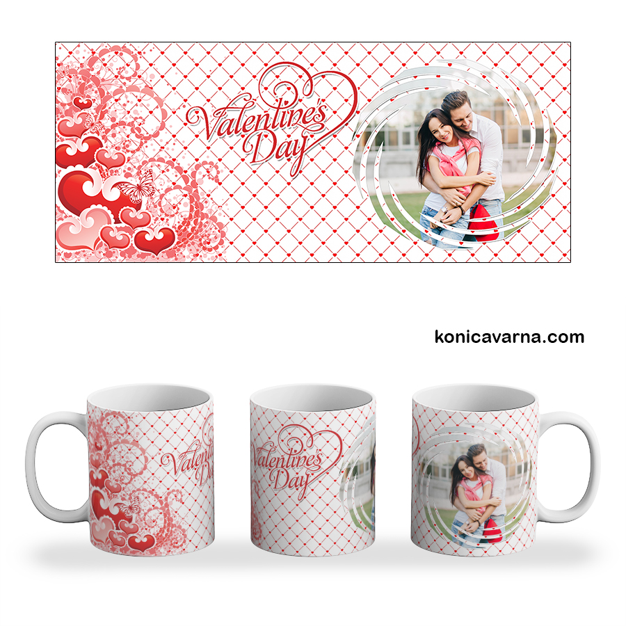 Чаша Valentine s day