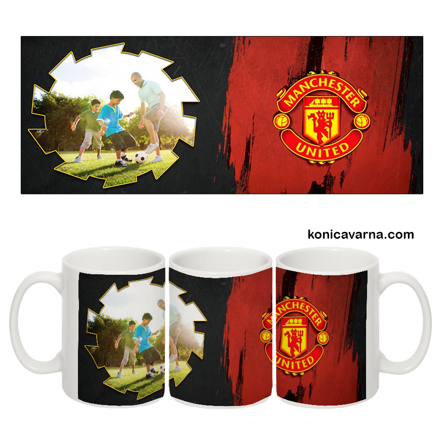 Чаша Manchester United със снимка
