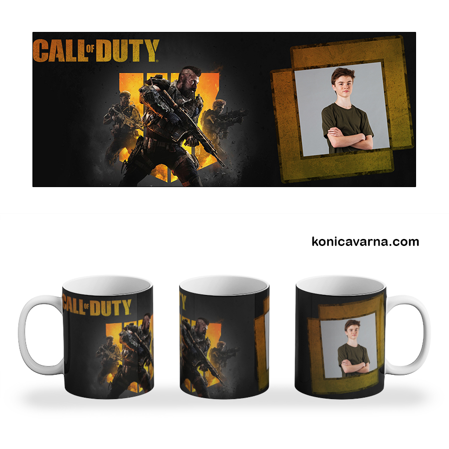 Чаша Call of Duty със снимка