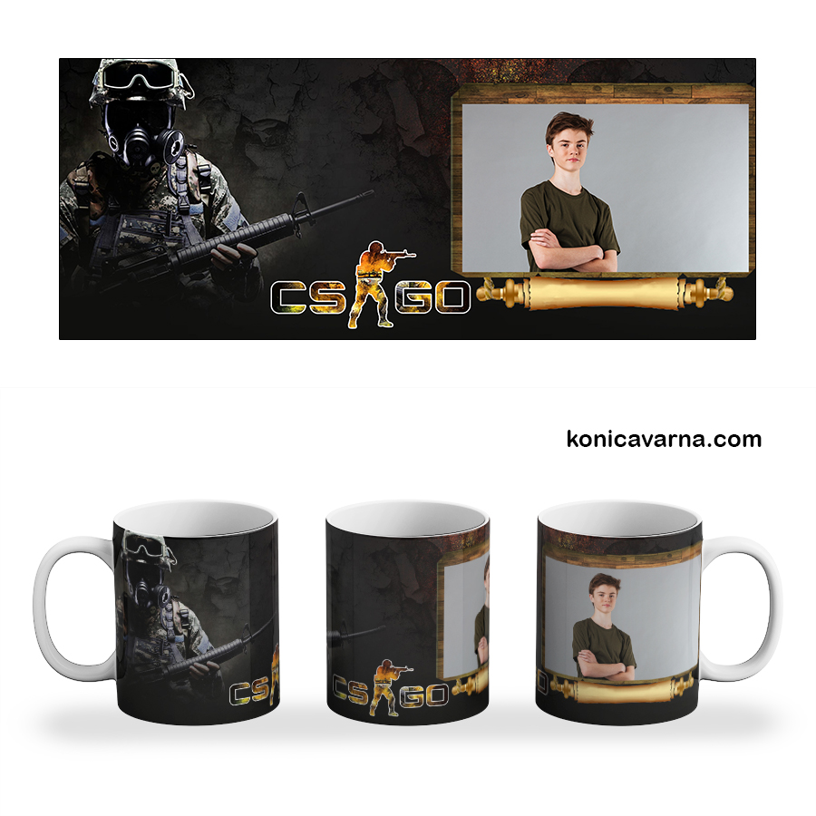 Чаша Counter-Strike със снимка
