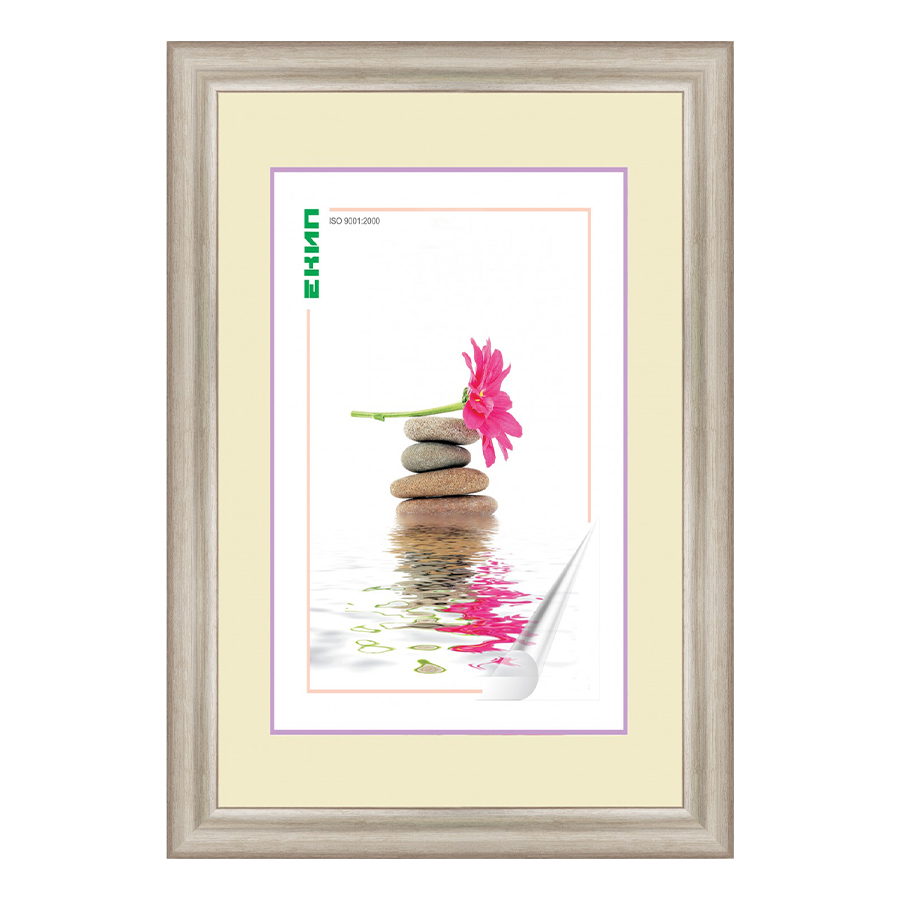 Рамка цвят сребро 10х15
