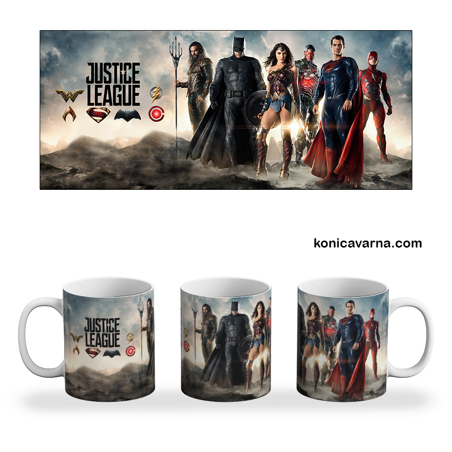 Чаша готов дизайн Justice League
