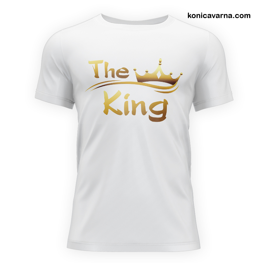 Тениска готов дизайн The King