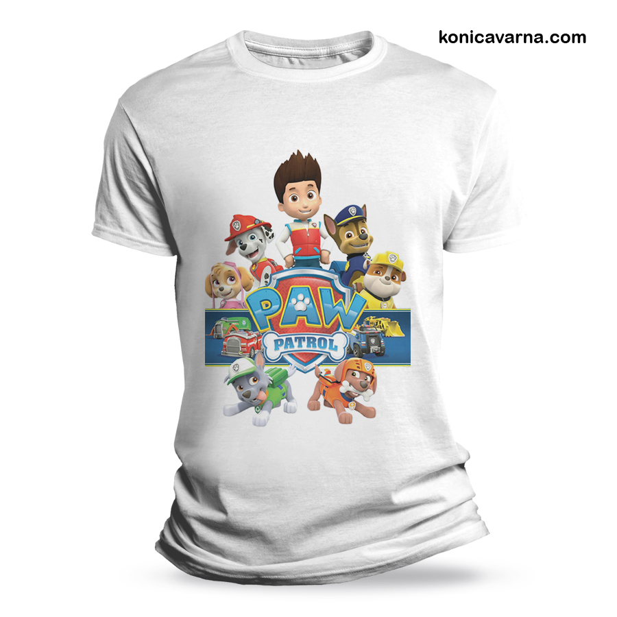 Тениска готов дизайн детска Paw Patrol