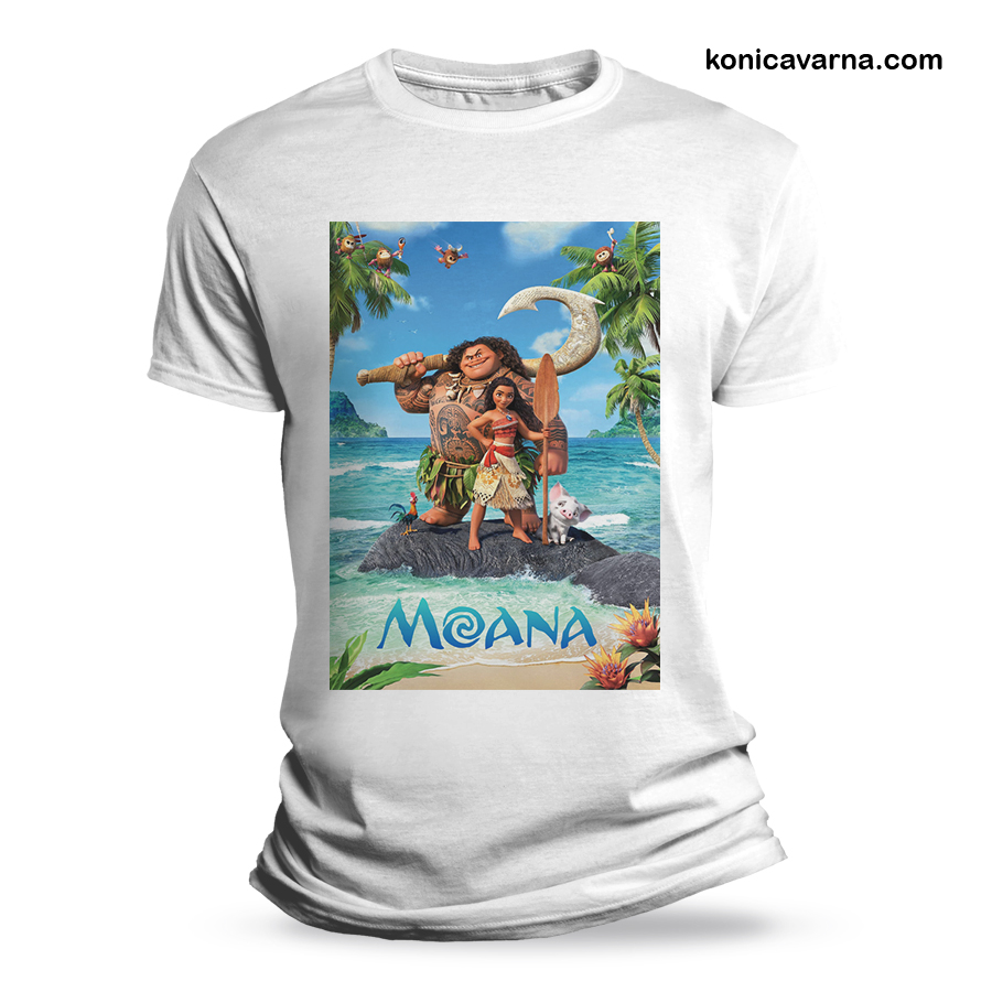 Тениска готов дизайн Moana