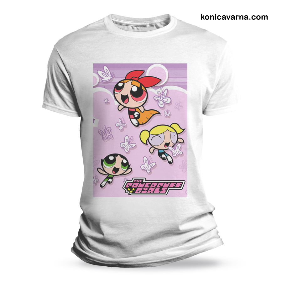 Тениска готов дизайн Powerpuff Girls