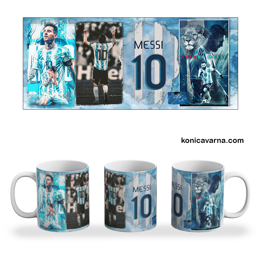 Чаша с Lionel Messi